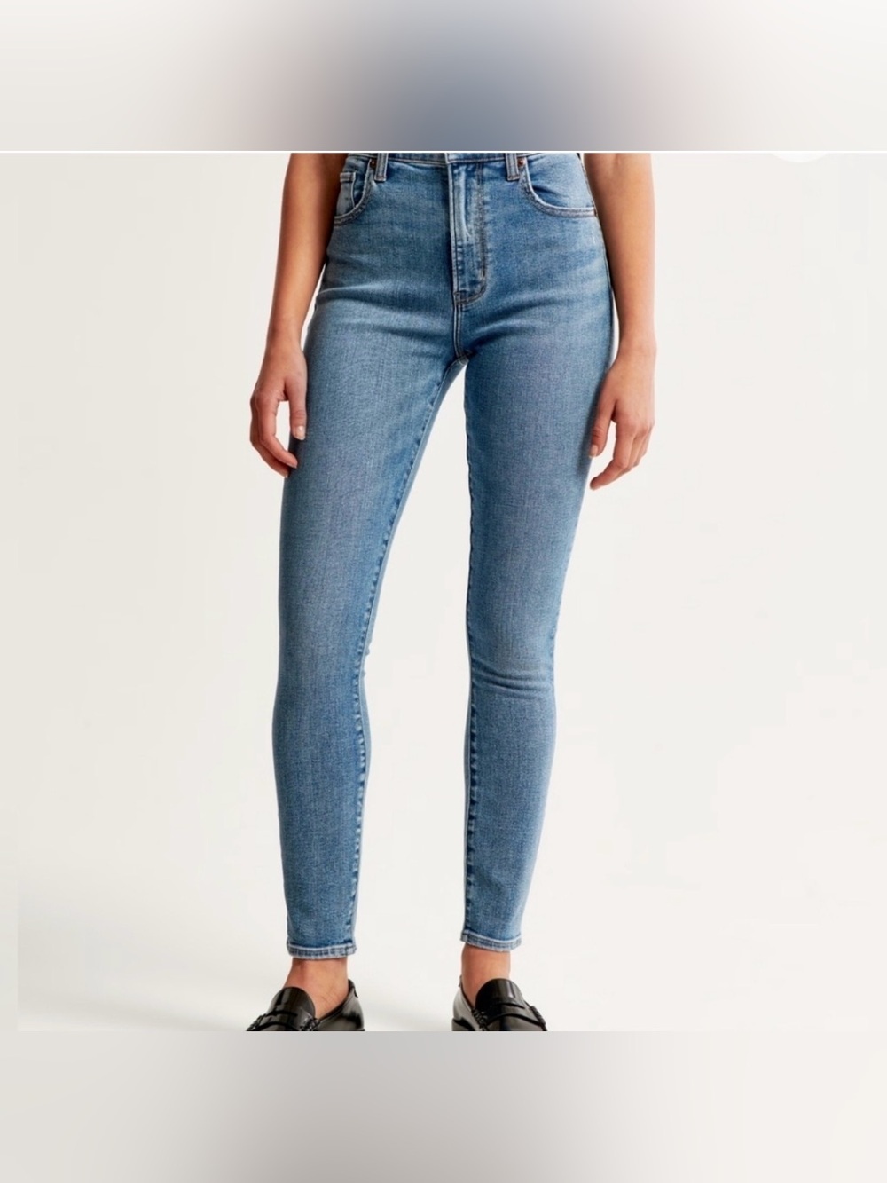 Abercrombie The Super Skinny Ankle High Rise jeans - 26R